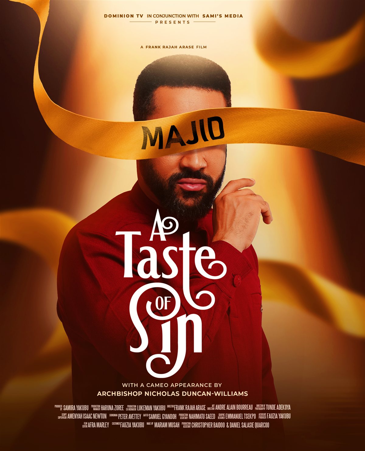A Taste of Sin character poster: Majid.