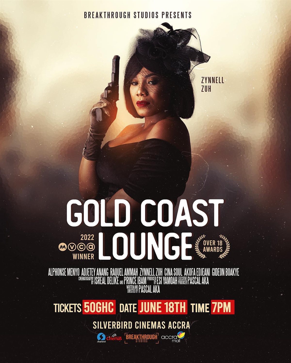 Gold Coast Lounge character poster: Zynnell Zuh.