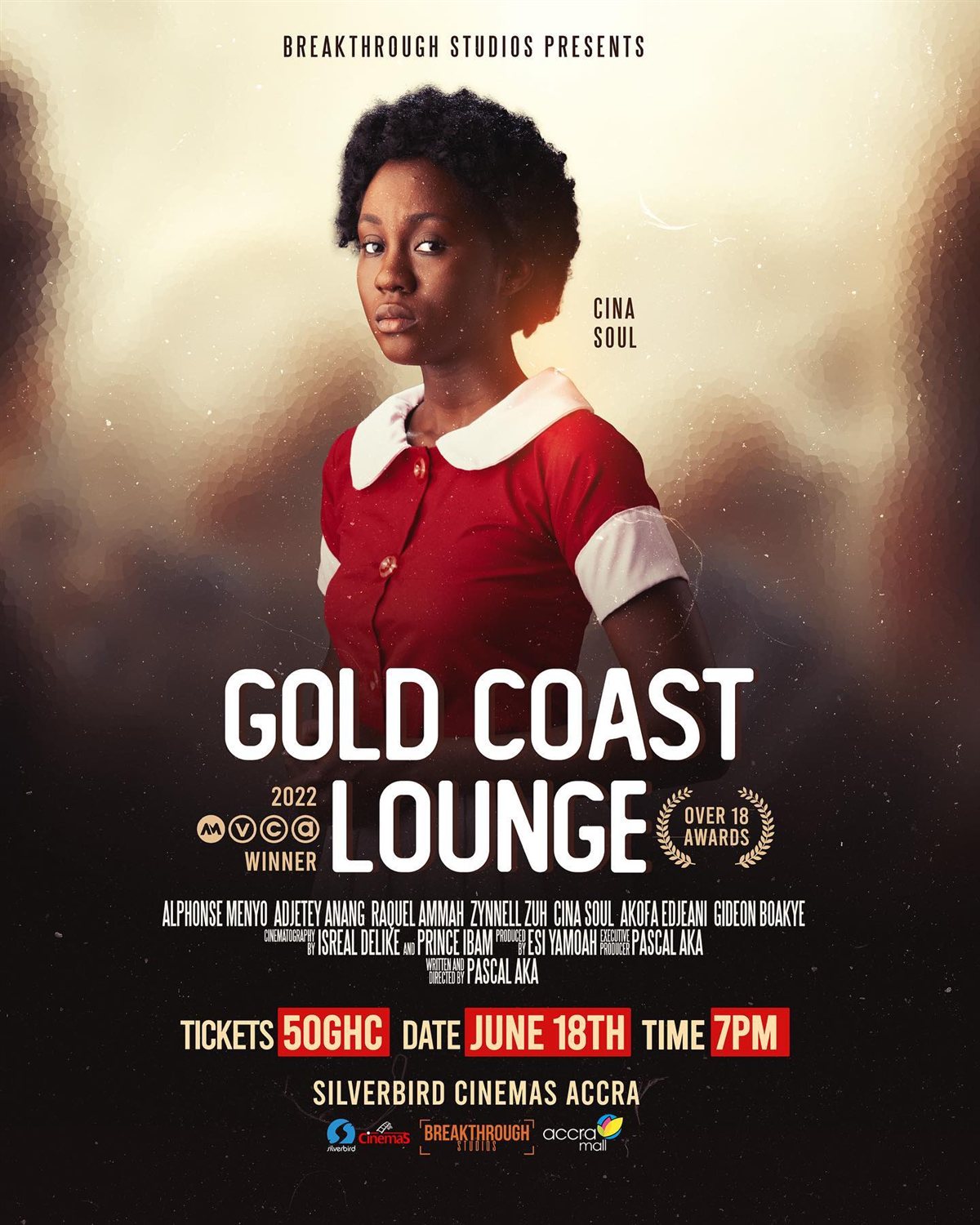 Gold Coast Lounge character poster: Cina Soul.