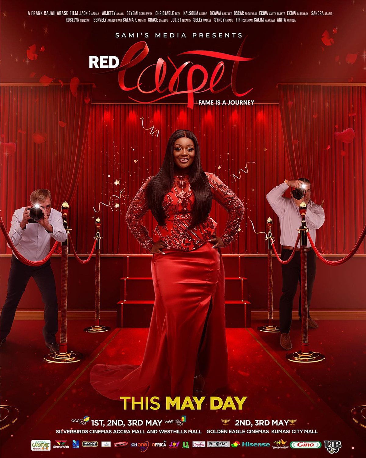 Red Carpet film poster key art.
