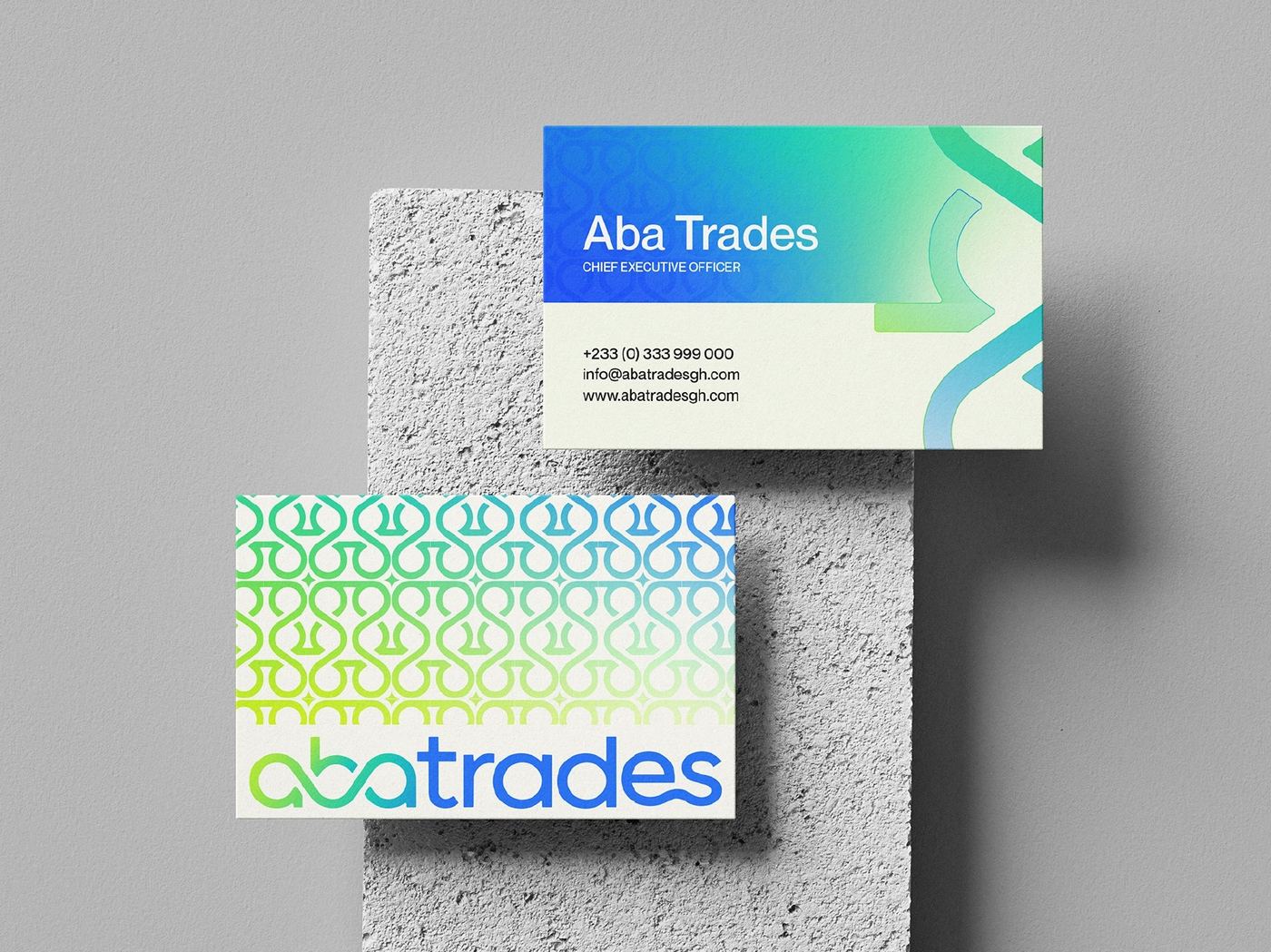 AbaTrades brand identity, page 22.