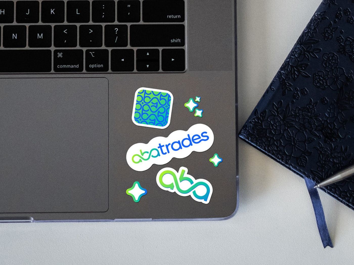 AbaTrades brand identity, page 24.