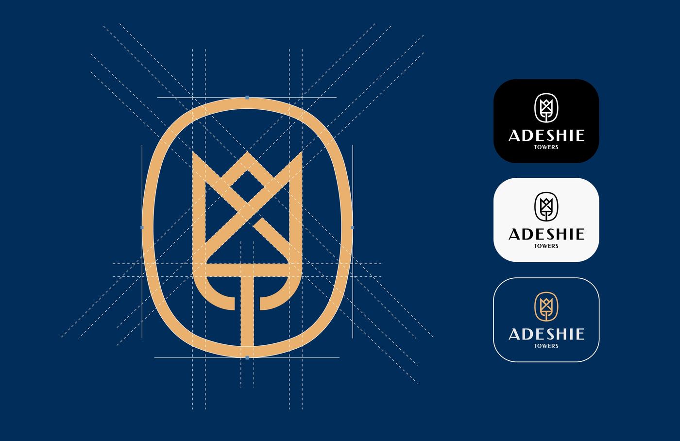 Adeshie Towers brand identity, page 04.