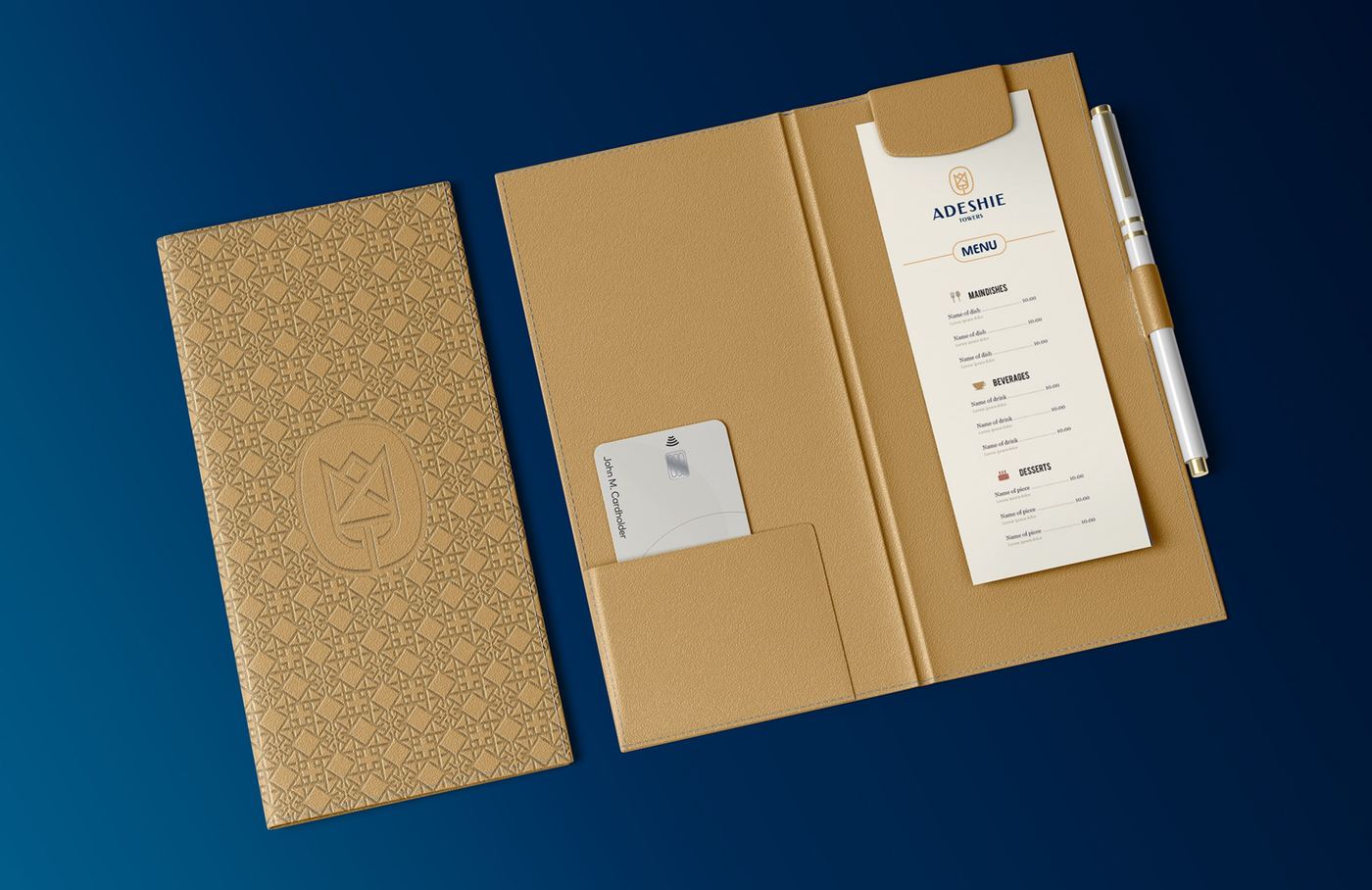 Adeshie Towers brand identity, page 22.