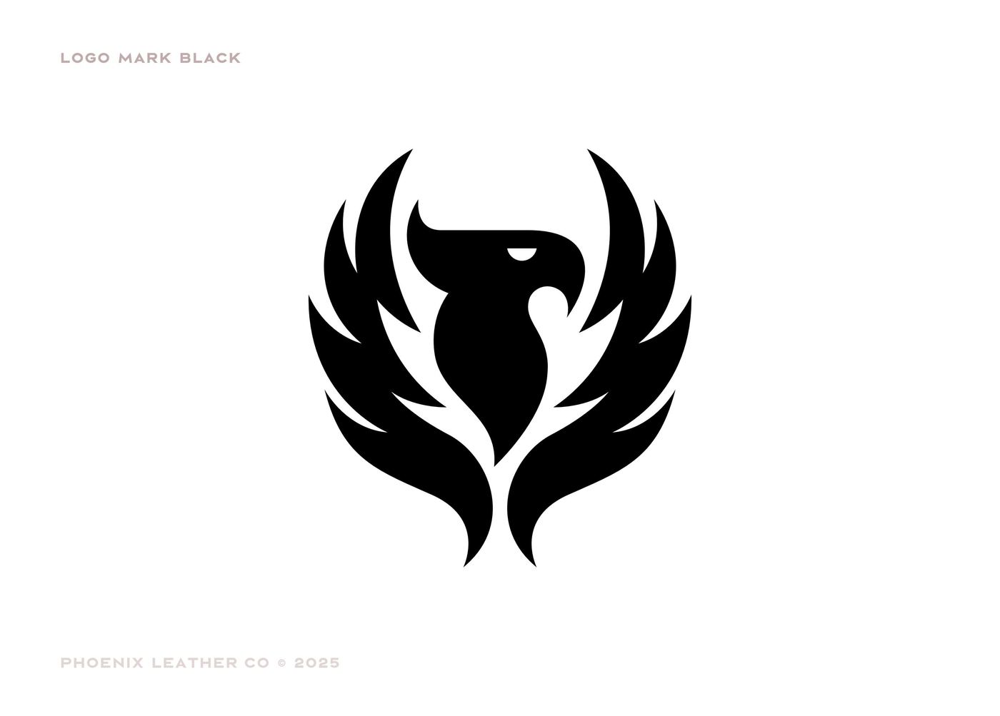 Phoenix Leather Co brand identity, page 02.